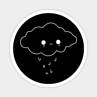 Sad cloud Magnet